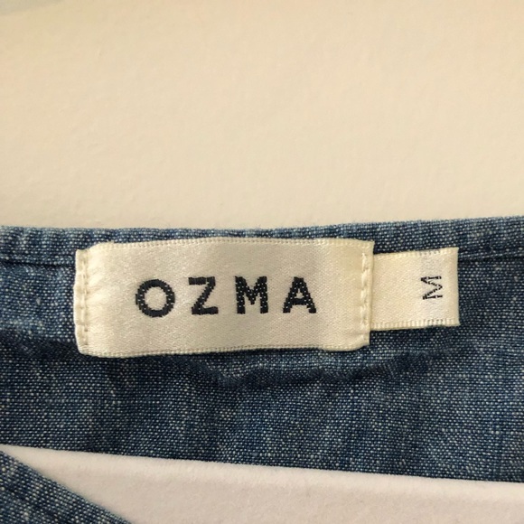 OZMA denim sleeveless top, EUC - Picture 2 of 10